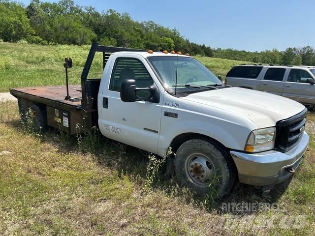 Ford F-350 平板栏板货车