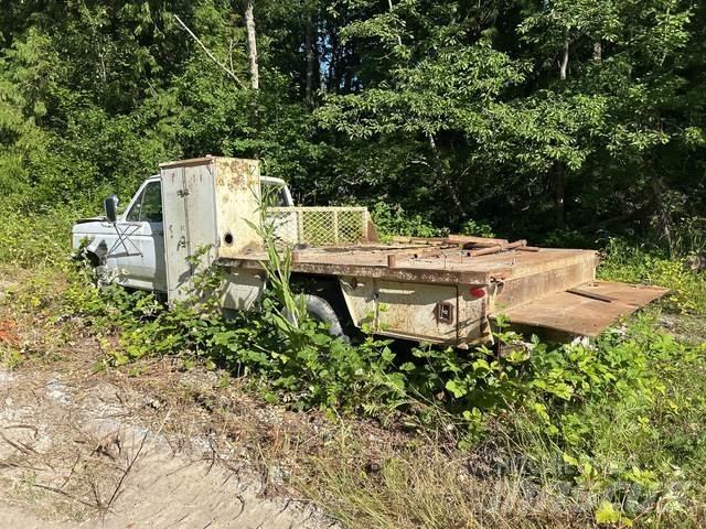 Ford F-450 平板栏板货车