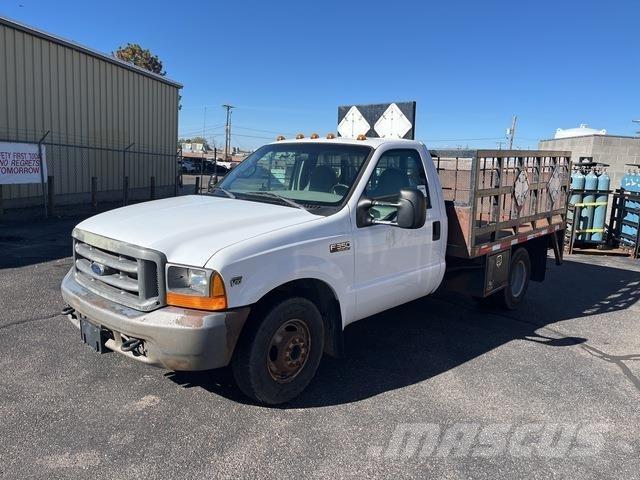 Ford F350 平板栏板货车