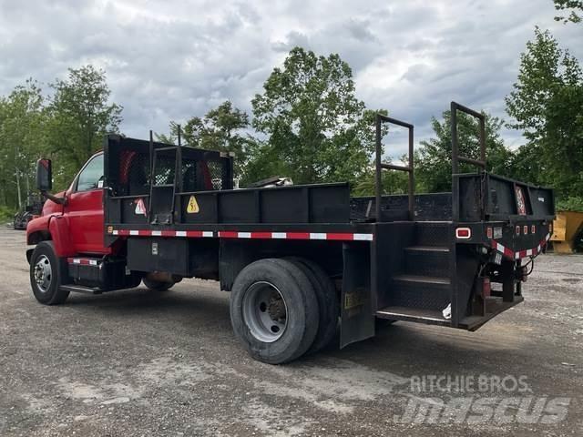 GMC 5500 平板栏板货车