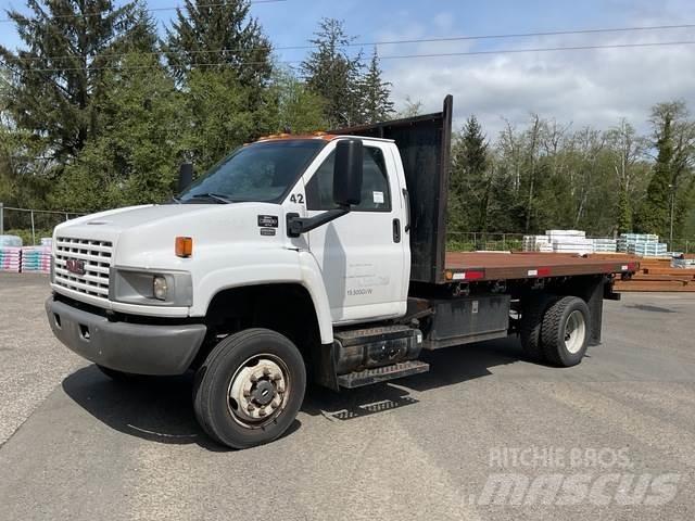 GMC C5500 平板栏板货车