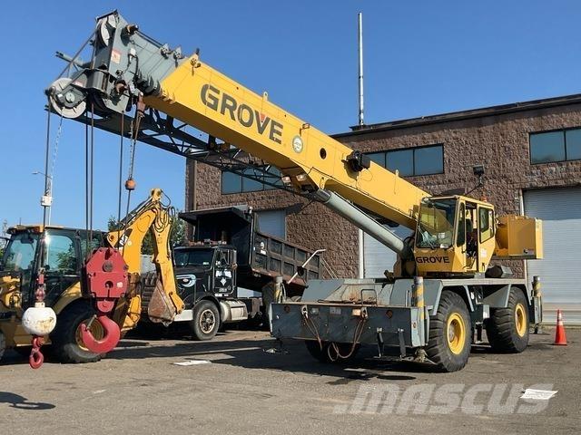 Grove RT600E 越野轮胎起重机︳越野吊︳越野起重机︳移动式起重机