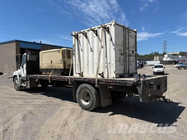Hino 308 平板栏板货车