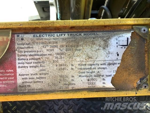 Hyster E40XL 电动叉车