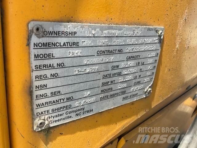Hyster E65Z 电动叉车