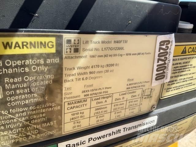 Hyster H40FTM 建筑机械-其他