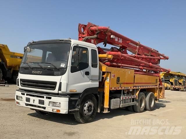 Isuzu  混凝土输送泵|布料机