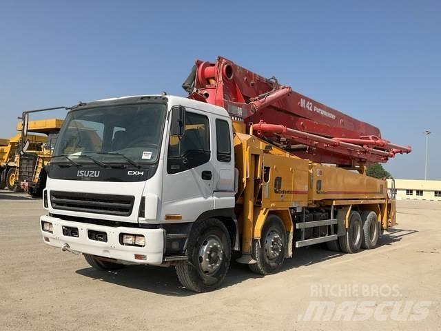 Isuzu CXH50T 混凝土输送泵|布料机