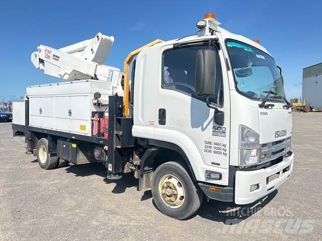 Isuzu FRR600 车载式高空作业车