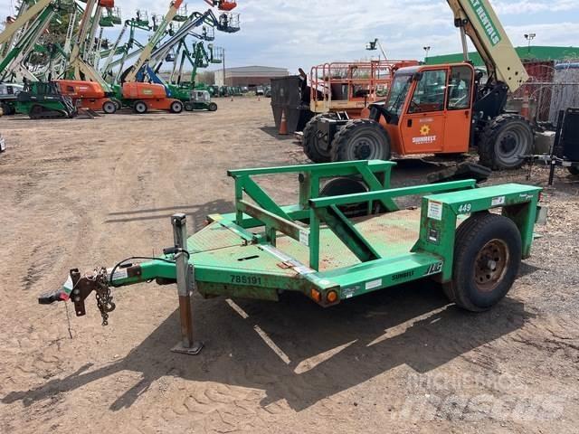 JLG 449 平板拖车