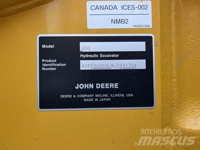 John Deere 60G 履带挖掘机