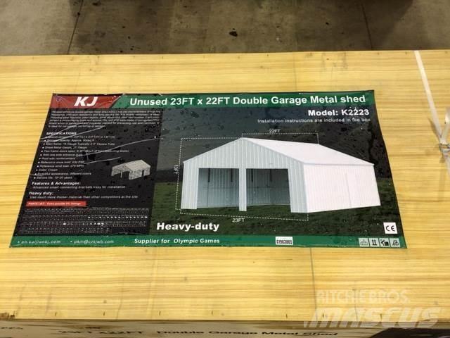 KJ K2223 钢架建筑