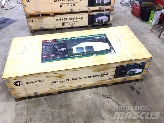 KJ K2223 钢架建筑