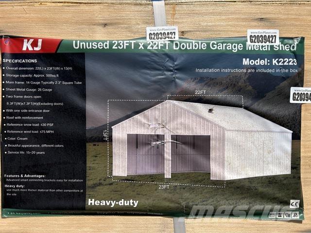 KJ K2223 钢架建筑