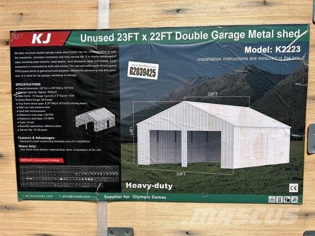 KJ K2223 钢架建筑