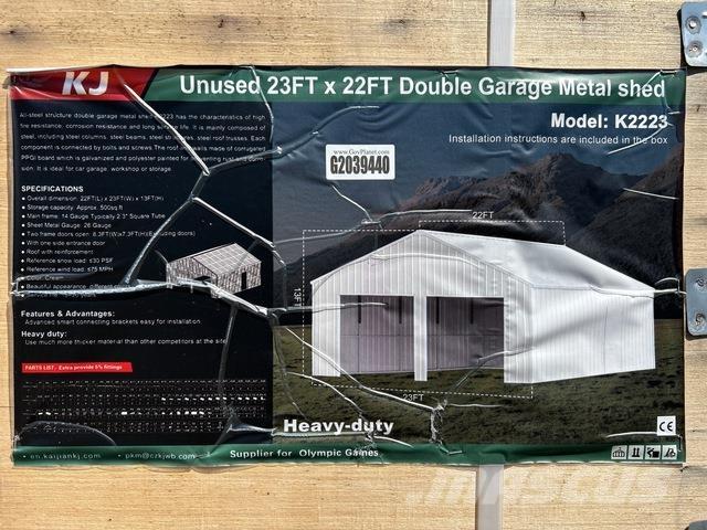 KJ K2223 钢架建筑