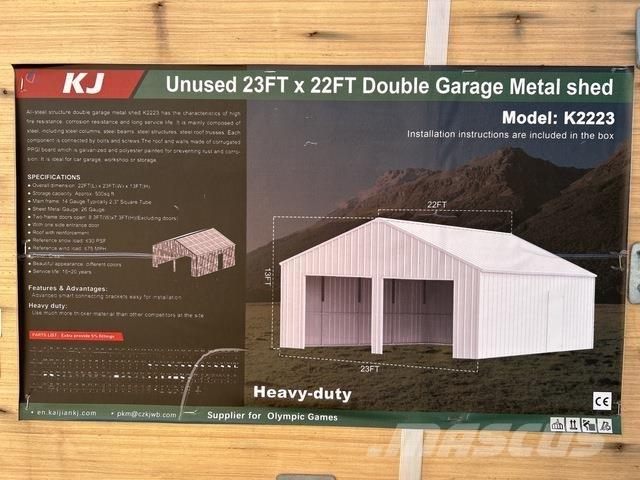 KJ K2223 钢架建筑