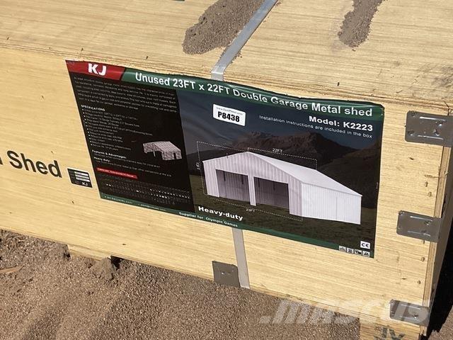 KJ K2223 钢架建筑