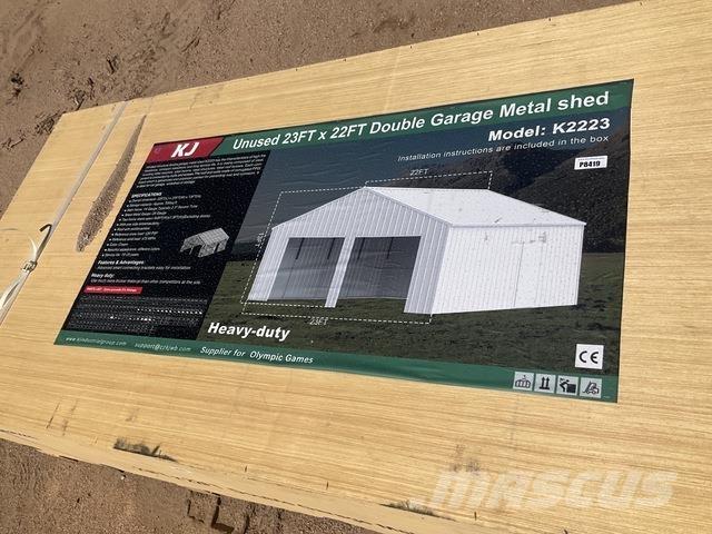 KJ K2223 钢架建筑