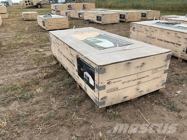 KJ K2223 钢架建筑