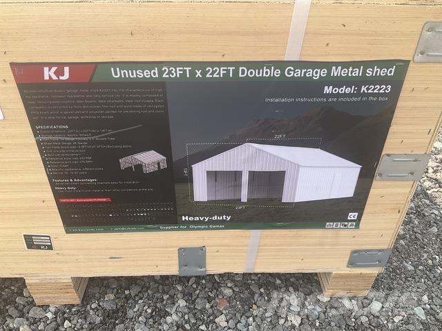 KJ K2223 钢架建筑