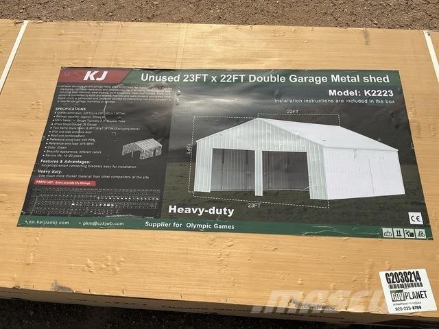 KJ K2223 钢架建筑