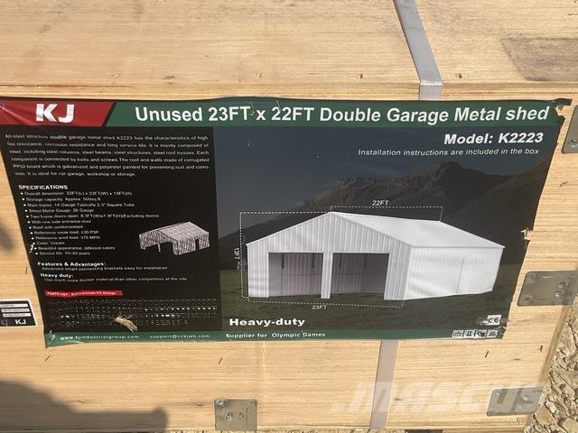 KJ K2223 钢架建筑