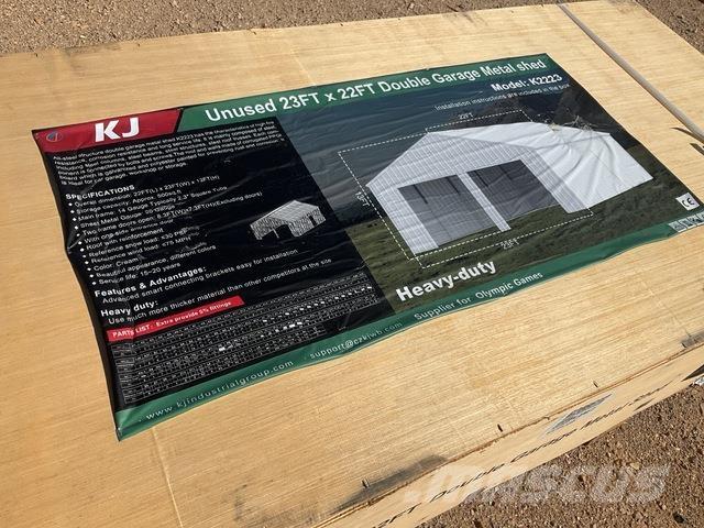 KJ K2223 钢架建筑