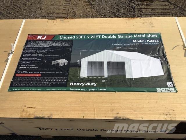KJ K2223 钢架建筑