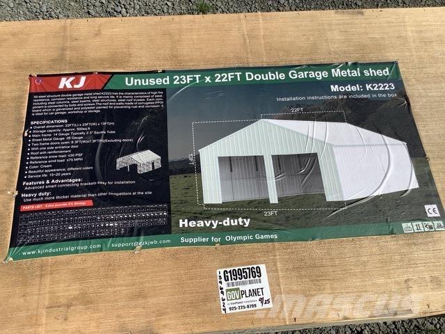 KJ K2223 钢架建筑