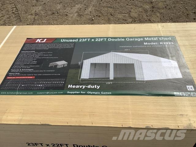 KJ K2223 钢架建筑