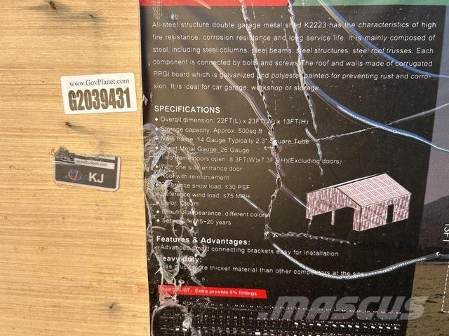 KJ K2223 钢架建筑