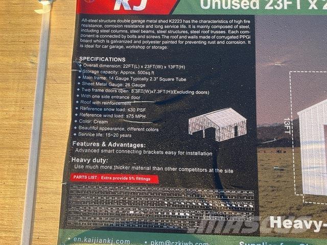 KJ K2223 钢架建筑