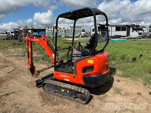 Kubota KX018-4 履带挖掘机