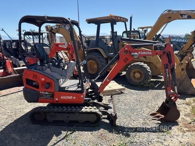 Kubota KX018-4 履带挖掘机