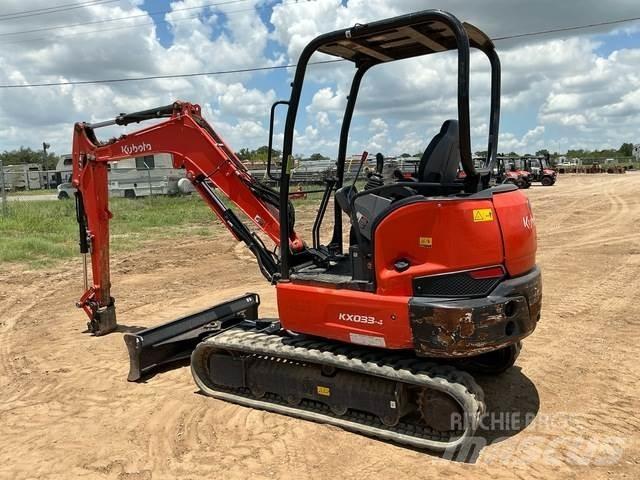 Kubota KX033-4 履带挖掘机