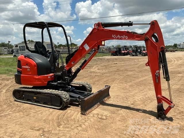 Kubota KX033-4 履带挖掘机