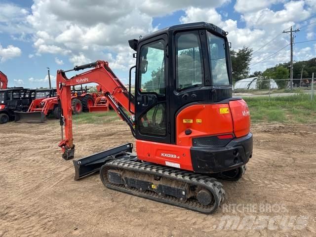 Kubota KX033-4 履带挖掘机