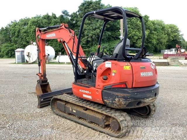 Kubota KX040-4 履带挖掘机