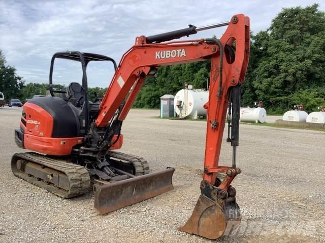 Kubota KX040-4 履带挖掘机
