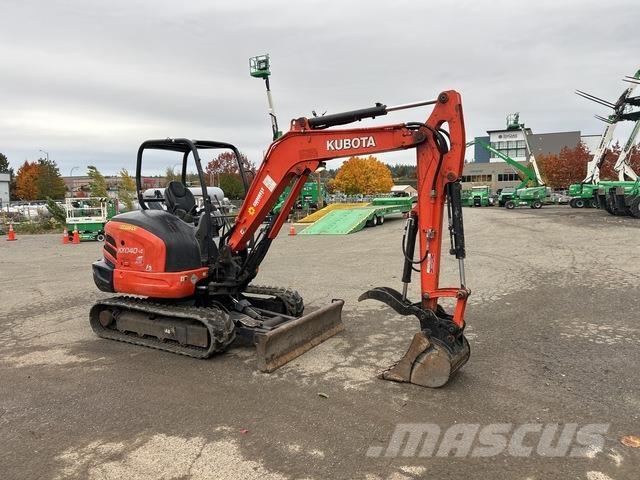 Kubota KX040-4 履带挖掘机