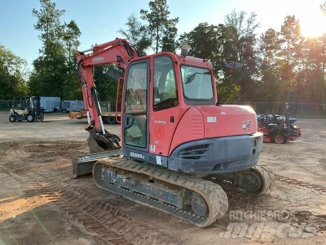 Kubota KX080-3 履带挖掘机