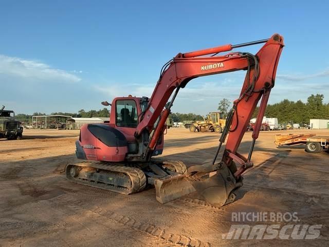 Kubota KX080-3 履带挖掘机