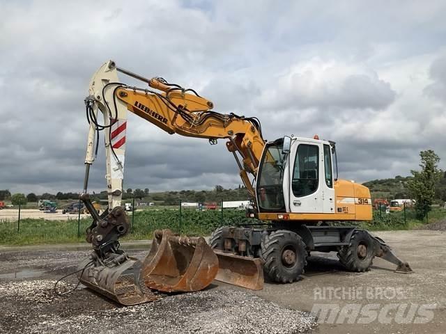 Liebherr A314 轮式挖掘机
