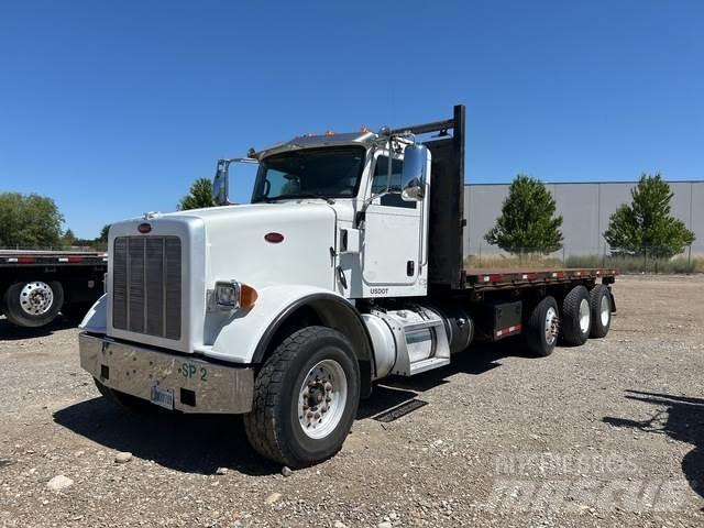 Peterbilt 365 平板栏板货车