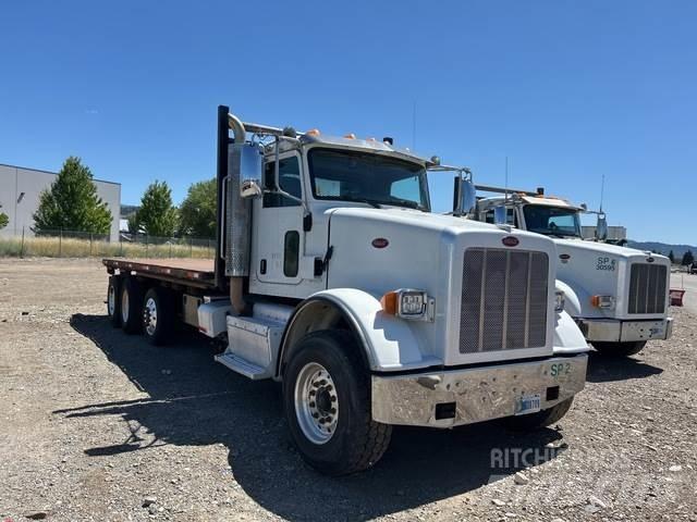 Peterbilt 365 平板栏板货车