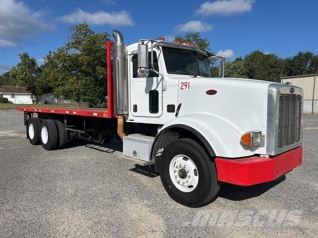 Peterbilt 367 平板栏板货车