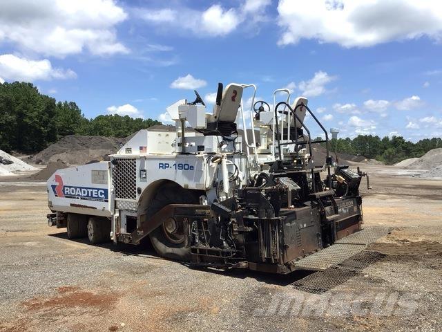Roadtec RP190E 沥青摊铺机