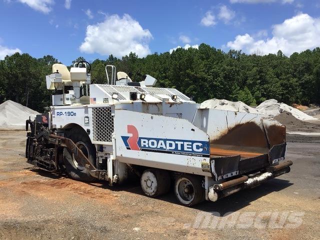 Roadtec RP190E 沥青摊铺机