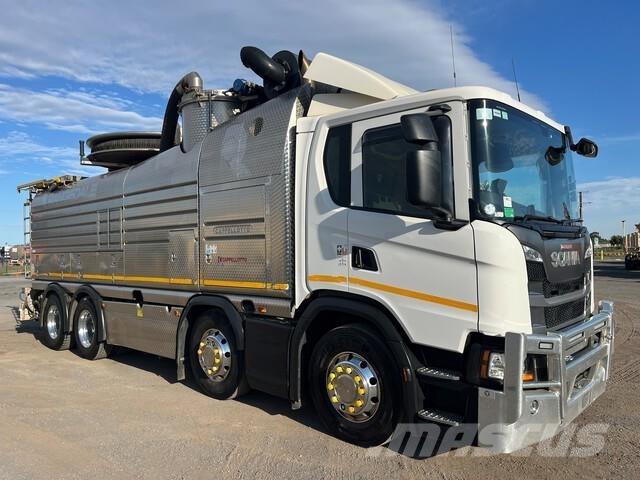 Scania G450 组合/真空油槽车